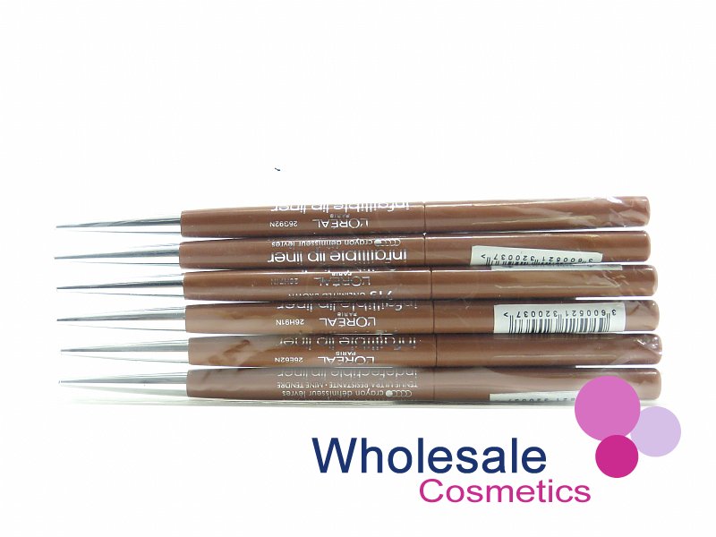 12 x L'Oreal Infallible Lipliners - 715 UNLIMITED BROWN